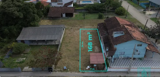 Terreno / Lote / Condomínio à venda, 168m² no Centro, Itapoá