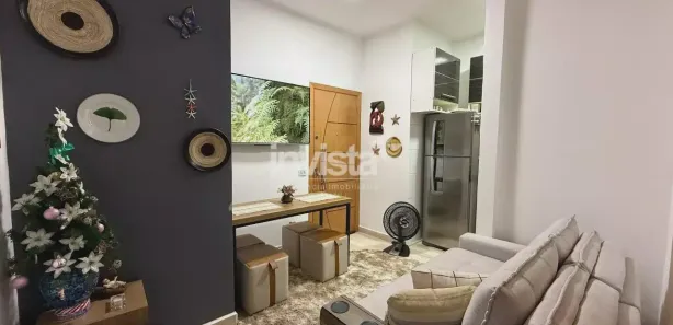 Kitnet com 1 Quarto à venda, 32m² no Ponta da Praia, Santos