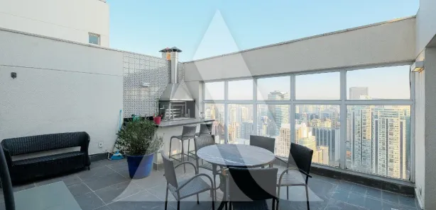 Cobertura com 2 Quartos para alugar, 210m² no Cidade Monções, São Paulo