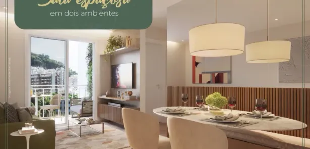 Apartamento com 2 Quartos à venda, 55m² no Nogueira, Petrópolis