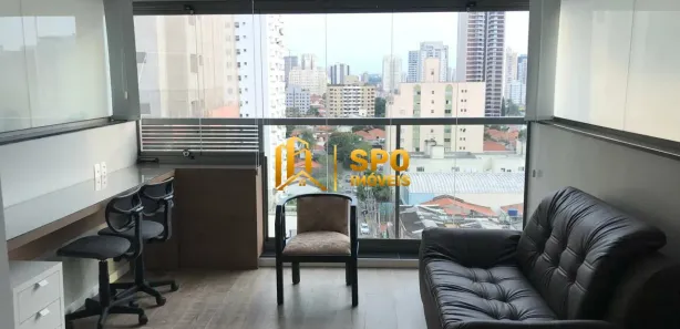 Studio com 1 Quarto para alugar, 35m² no Vila Cordeiro, São Paulo