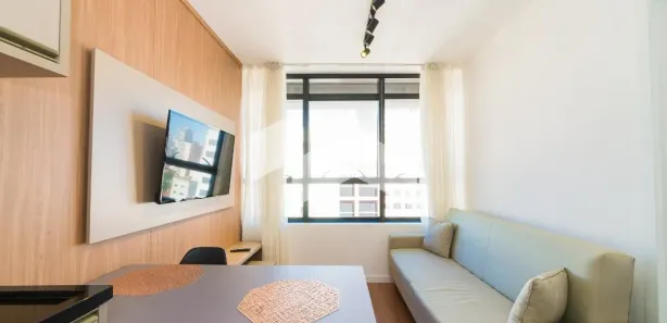 Apartamento com 1 Quarto para alugar, 29m² no Centro, Curitiba