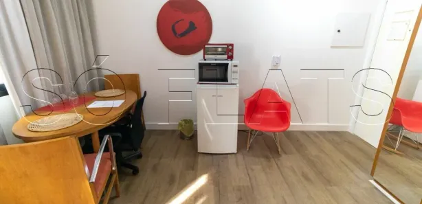 Flat com 1 Quarto para alugar, 28m² no Indianópolis, São Paulo