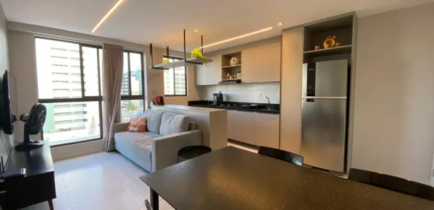 Apartamento com 2 Quartos para alugar, 52m² no Tambaú, João Pessoa