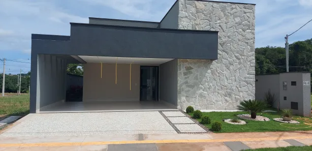 Casa de Condomínio com 3 Quartos à venda, 144m² no Rosa de Leiria Condomínio Horizontal, Goianira