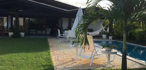 Casa de Condomínio com 5 Quartos à venda, 390m² no Interlagos (Abrantes), Camaçari