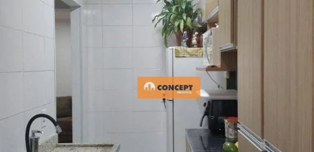 Apartamento com 2 Quartos à venda, 45m² no Vila São Carlos, Itaquaquecetuba