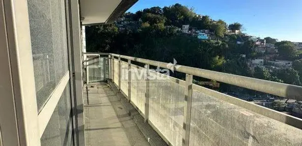 Conjunto Comercial / Sala para alugar, 77m² no Valongo, Santos