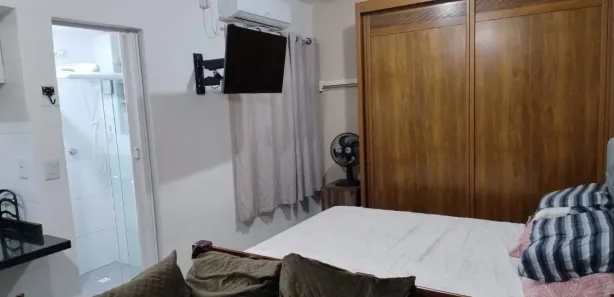 Kitnet com 1 Quarto à venda, 34m² no Ponta da Praia, Santos