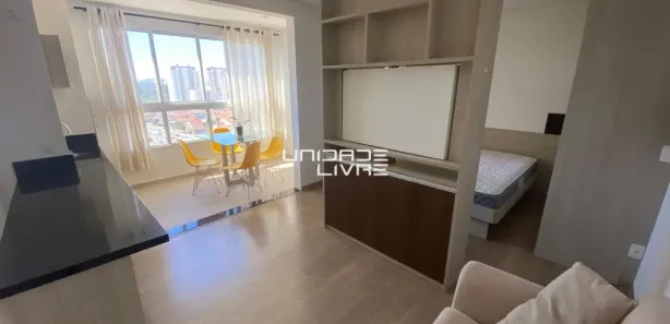 Apartamento com 1 Quarto para alugar, 43m² no Loteamento Mogilar, Mogi das Cruzes