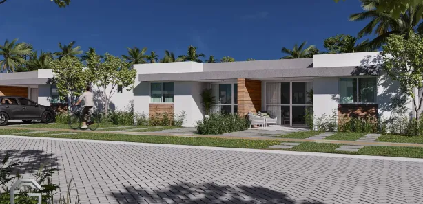 Casa de Condomínio com 2 Quartos à venda, 60m² no Monte Gordo (Monte Gordo), Camaçari