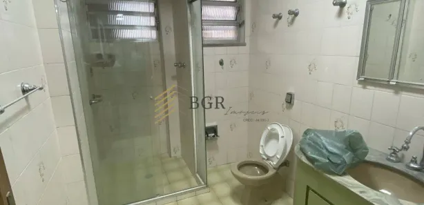 Apartamento com 3 Quartos para alugar, 120m² no Gonzaga, Santos