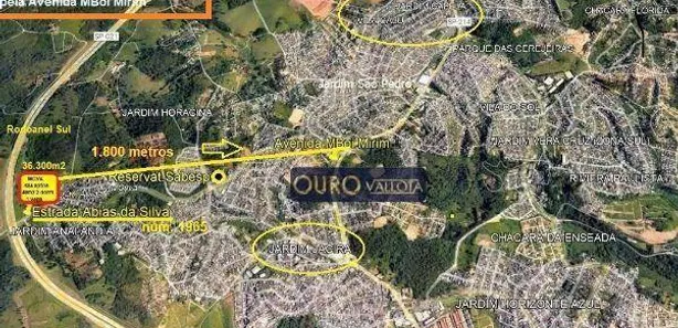 Terreno / Lote Comercial à venda, 36330m² no Mombaça, Itapecerica da Serra