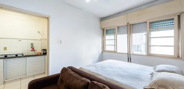 Kitnet com 1 Quarto para alugar, 31m² no Boqueirão, Santos
