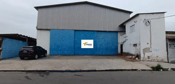 Galpão / Depósito / Armazém para alugar, 900m² no Parque São Vicente, São Vicente
