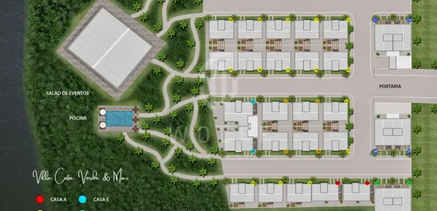 Casa de Condomínio com 3 Quartos à venda, 99m² no centro, Balneário Piçarras