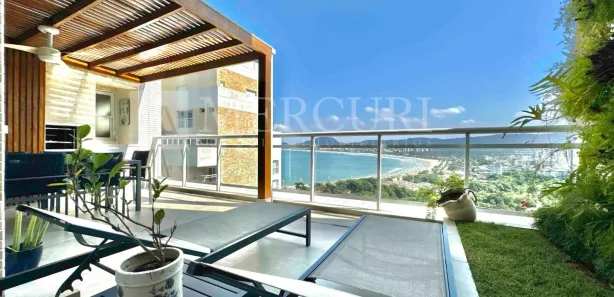 Cobertura com 4 Quartos para venda ou aluguel, 268m² no Mar e Céu, Guarujá