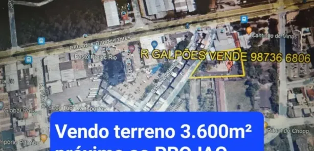 Galpão / Depósito / Armazém para venda ou aluguel, 1200m² no Curicica, Rio de Janeiro