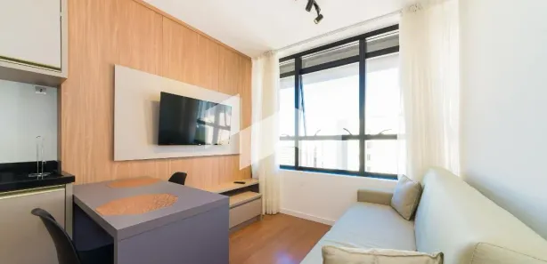 Apartamento com 1 Quarto para alugar, 29m² no Centro, Curitiba