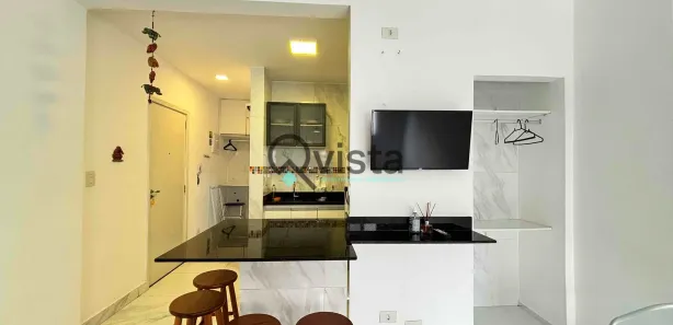 Kitnet com 1 Quarto à venda, 34m² no Pitangueiras, Guarujá