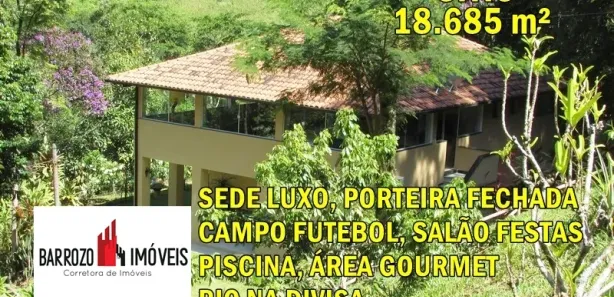 Fazenda / Sítio / Chácara com 4 Quartos à venda, 18685m² no Maraporã, Cachoeiras de Macacu