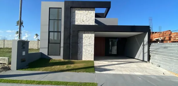 Casa de Condomínio com 3 Quartos à venda, 122m² no Zona de Expansão (Olhos D'Agua), Barra dos Coqueiros