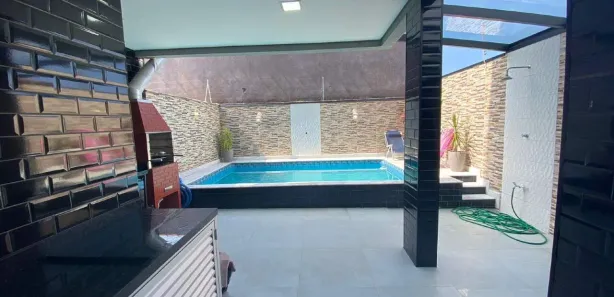 Casa de Condomínio com 3 Quartos para alugar, 97m² no Suarão, Itanhaém