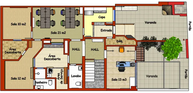 Casa Comercial com 5 Quartos à venda, 200m² no Parque Turf Club, Campos dos Goytacazes