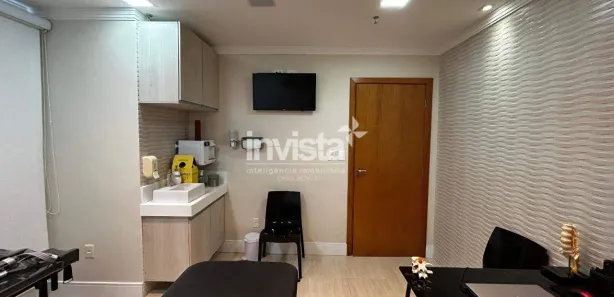 Conjunto Comercial / Sala com 1 Quarto para alugar, 52m² no Encruzilhada, Santos