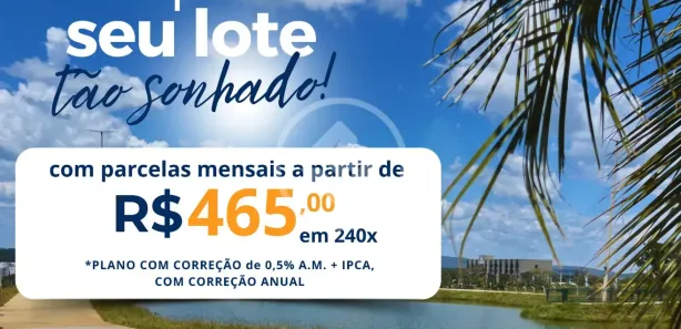 Terreno / Lote / Condomínio à venda, 300m² no Mansões Águas Quentes, Caldas Novas