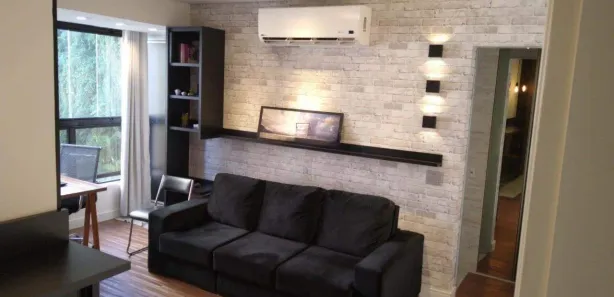 Flat com 1 Quarto para alugar, 69m² no Itararé, São Vicente