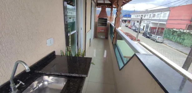 Casa de Condomínio com 2 Quartos para alugar, 40m² no Caiçara, Praia Grande