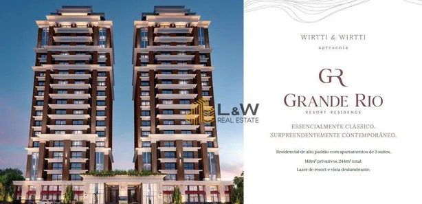 Apartamento com 3 Quartos à venda, 244m² no Centro, Foz do Iguaçu