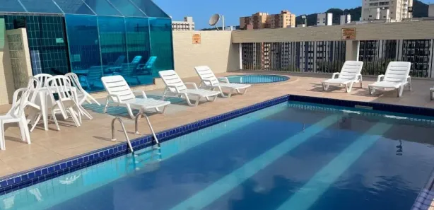 Flat com 1 Quarto para alugar, 32m² no Centro, São Vicente