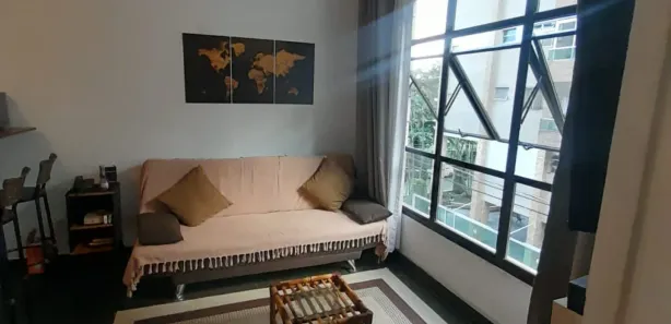 Apartamento com 1 Quarto para alugar, 50m² no Itararé, São Vicente