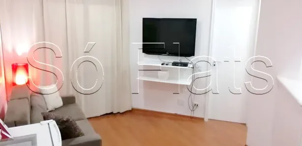 Flat com 1 Quarto para alugar, 36m² no Cerqueira César, São Paulo