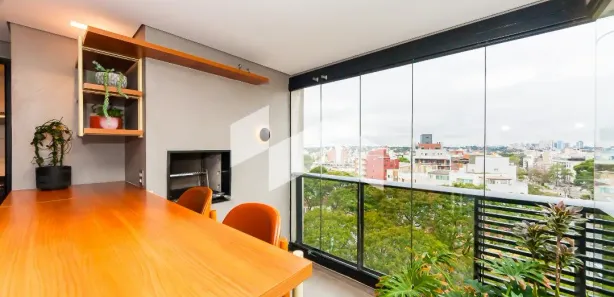 Apartamento com 1 Quarto para alugar, 84m² no Alto da Glória, Curitiba
