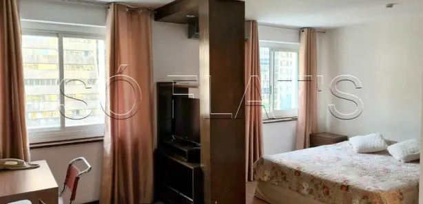 Flat com 1 Quarto para alugar, 29m² no Cerqueira César, São Paulo