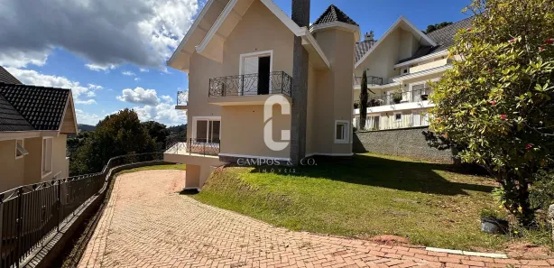 Casa de Condomínio com 4 Quartos para venda ou aluguel, 330m² no Manancial, Campos do Jordão