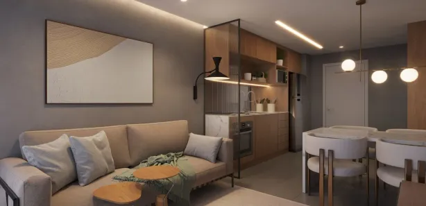 Apartamento com 1 Quarto à venda, 43m² no Itaipava, Petrópolis