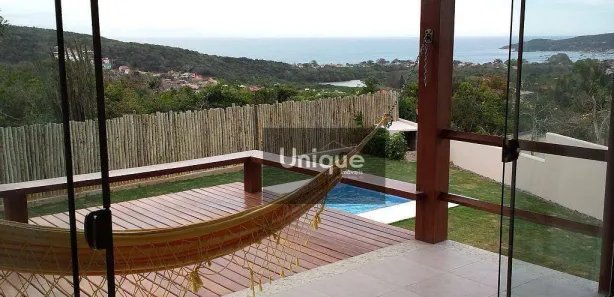 Casa com 4 Quartos para alugar, 300m² no Altos de Búzios, Armação dos Búzios