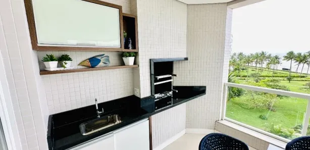 Apartamento com 3 Quartos para alugar, 147m² no Riviera, Bertioga