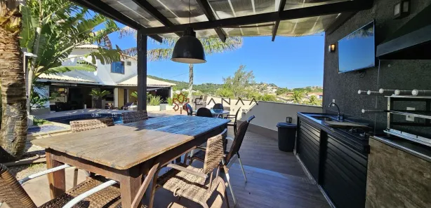 Casa de Condomínio com 4 Quartos à venda, 228m² no Alto de Búzios, Armação dos Búzios