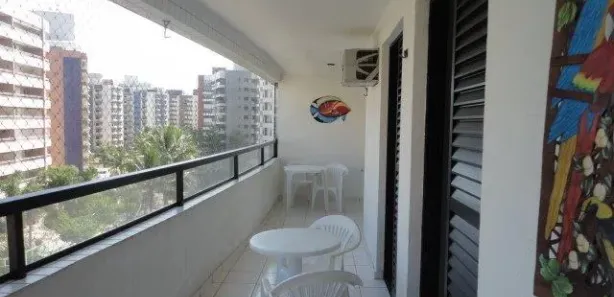 Apartamento com 3 Quartos para alugar, 90m² no Riviera, Bertioga