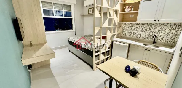 Kitnet com 1 Quarto à venda, 25m² no Ponta da Praia, Santos