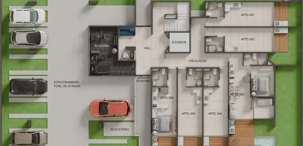 Apartamento com 1 Quarto à venda, 22m² no Tamandaré, Praia de Tamandaré
