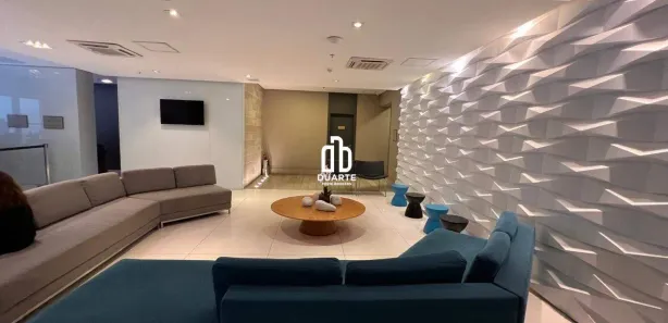 Flat com 1 Quarto para alugar, 37m² no Pompéia, Santos