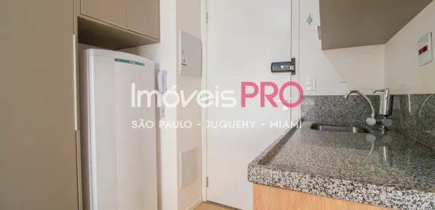 Apartamento com 1 Quarto para venda ou aluguel, 27m² no Santo Amaro, São Paulo