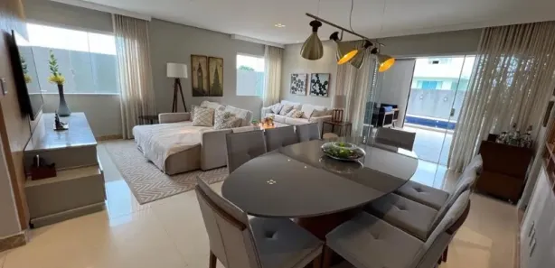 Casa de Condomínio com 4 Quartos para venda ou aluguel, 300m² no Alphaville (Abrantes), Camaçari