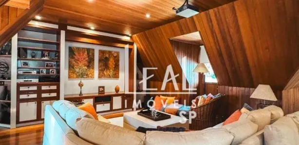 Casa de Condomínio com 5 Quartos à venda, 380m² no Jd do Embaixador, Campos do Jordão